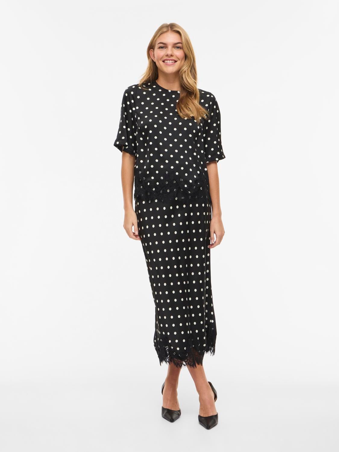 VIDOTA Top - Black - VERO MODA & VILA Bergvik